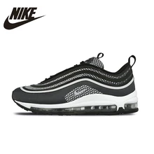 NIKE Air Max 97 Ultra 17 Original New Arrival Women Running Shoes Breathable Height Increasing Sports Sneakers #917704-003 NIKE Air Max 97 Ultra 17 Original New Arrival Women Running Shoes Breathable Height Increasing Sports Sneakers #917704-003