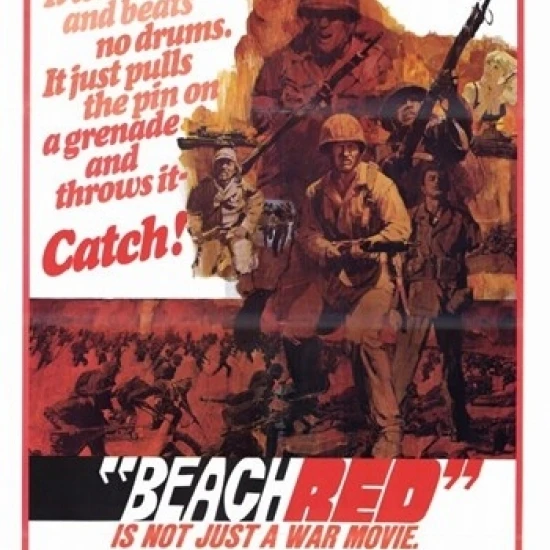 Beach Red Movie Poster (11 x 17) | Дом и сад
