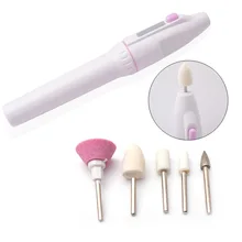 Инструменты для дизайна ногтей машинка для ногтей портативная мельница электрическая ручка шлифовальная машина мини сверла набор маникюрных сверл аксессуары