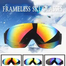 3 см 1 УФ зима сноуборд очки защитные дюймов деятельности горные очки Открытый Унисекс лобовое стекло лыжные очки