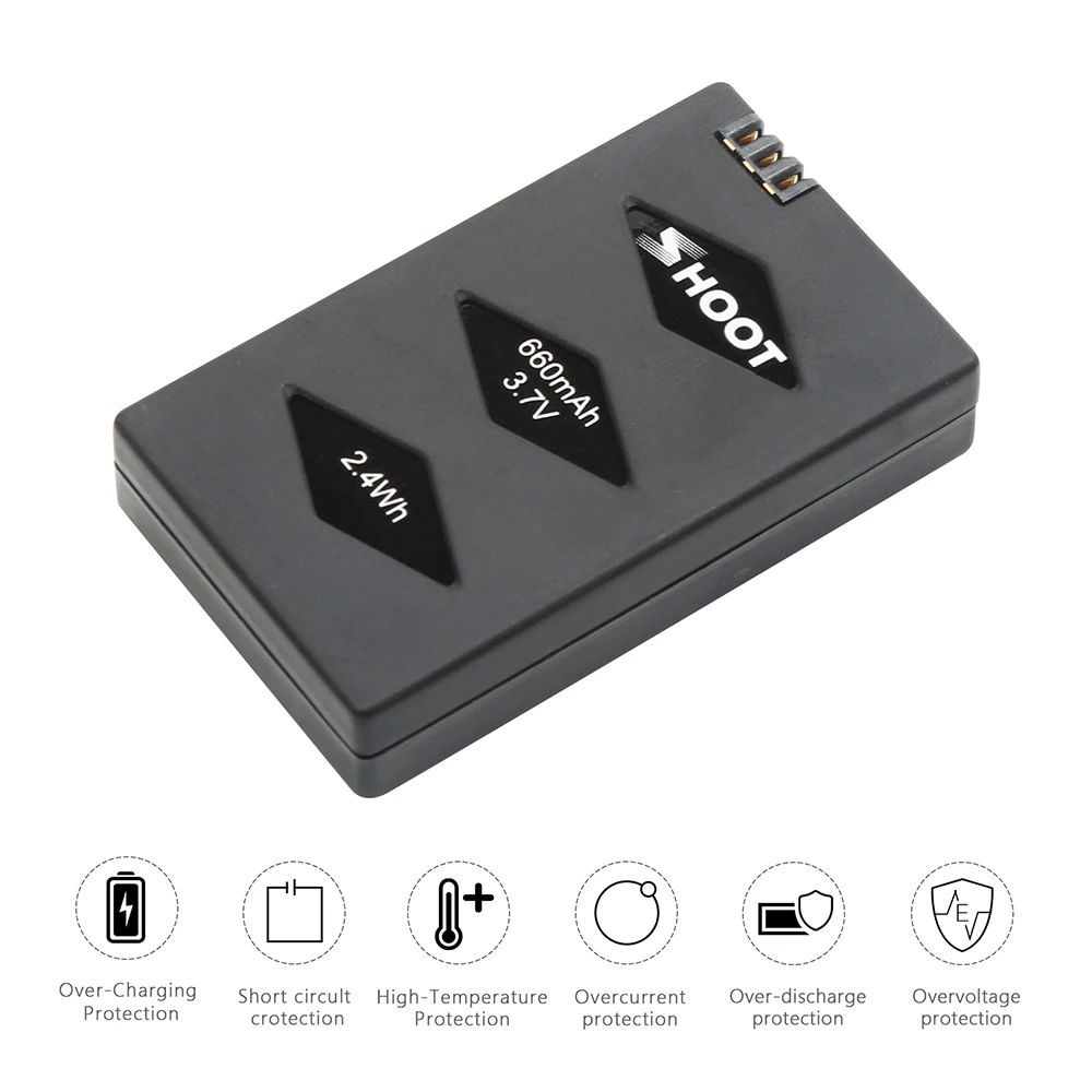 SHOOT 3 7 V 660mAh 20C Li po батарея для попугая мини Дрон прыжки Sumo Swing Mambo Rolling Spider набор