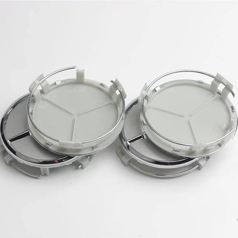 

20PCS/Set 75MM Car Wheel Center Cover Wheel Hub Cap Rim Car Logo Hub Cover For Mercedes Benz W202 W203 W124 CLK C260 Car Styling