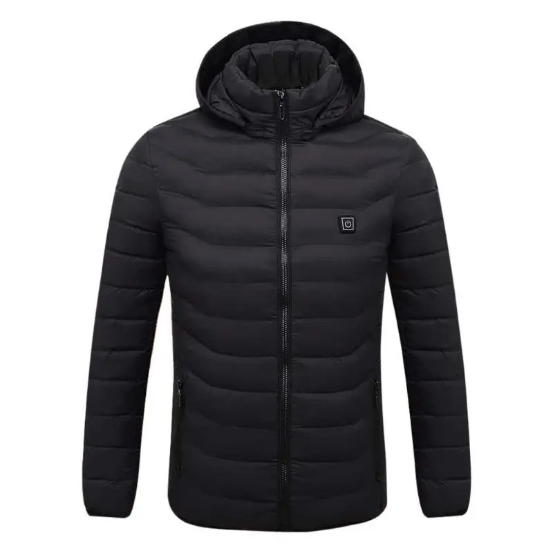 2018 Men Smart Electric Heating Coat Ourdoor Heating USB Thermal Warm Clothing Zipper Winter Casual Hooded Men Jackets Overcoat 2018 Men Smart Electric Heating Coat Ourdoor Heating USB Thermal Warm Clothing Zipper Winter Casual Hooded Men Jackets Overcoat