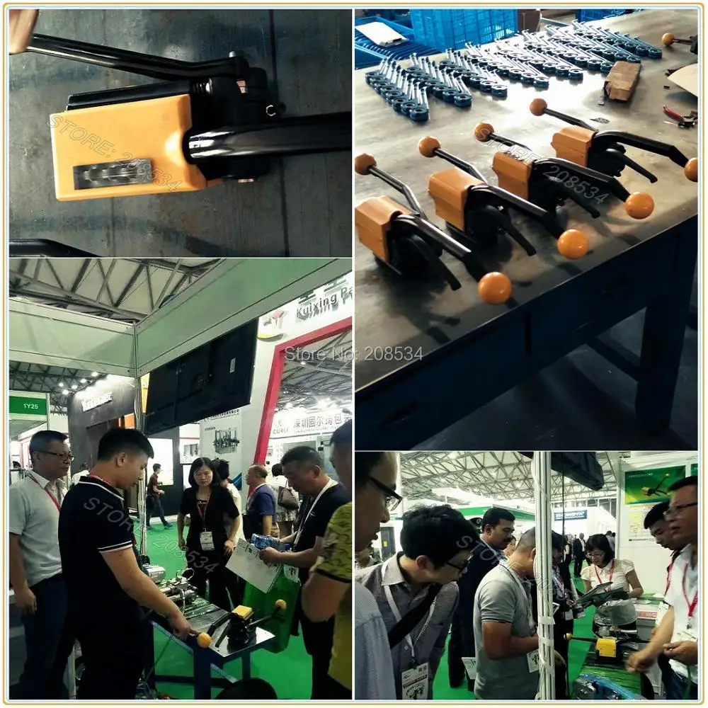 A333 Steel Strapping Tool Banding Strap Kit Manual Sealless Combination Strapping Tools for Banding Strip 1/2Inch to 3/4Inch