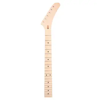 

22 Frets Banana Black Mark Dots Maple Electric Guitar Neck Guitar Parts Accessories