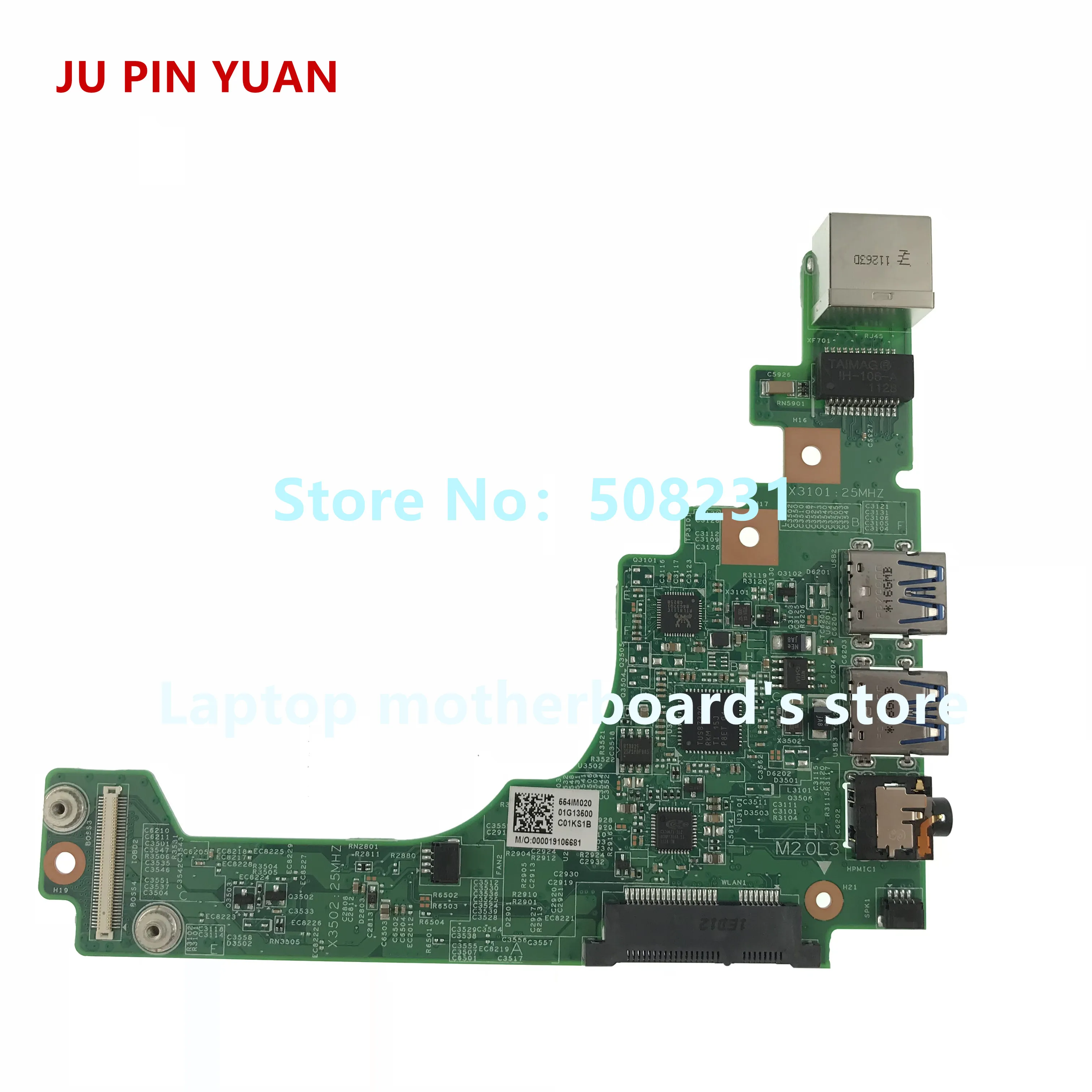 

48.4IM03.011 10873-1 For Dell 13Z N311Z USB Ethernet Charger LAN Board