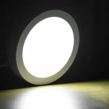 

6W/12W/18W Round/Square Led Panel Light Surface Mounted Downlight Lighting Led Ceiling Down AC 85-265V + Driver