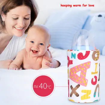 

USB Portable Baby Infant Nursing Bottle Feeding Protection Bag Heater Warmer