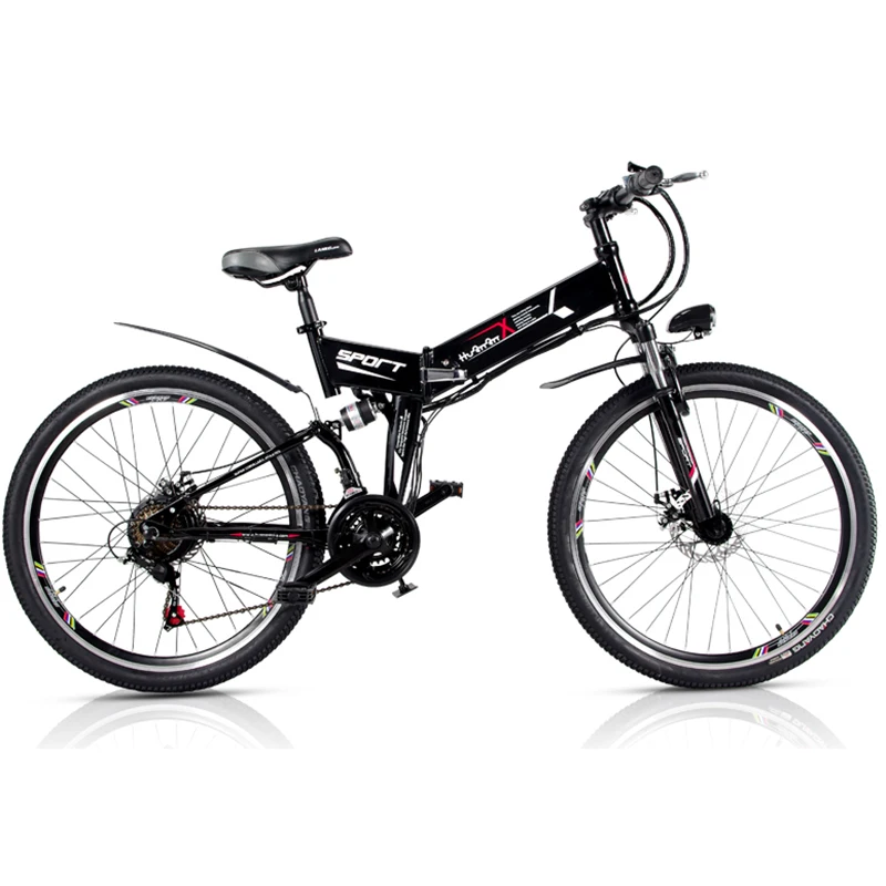 Умный электрический горный Ebike 48V два колеса Электрический велосипед 21 скорость