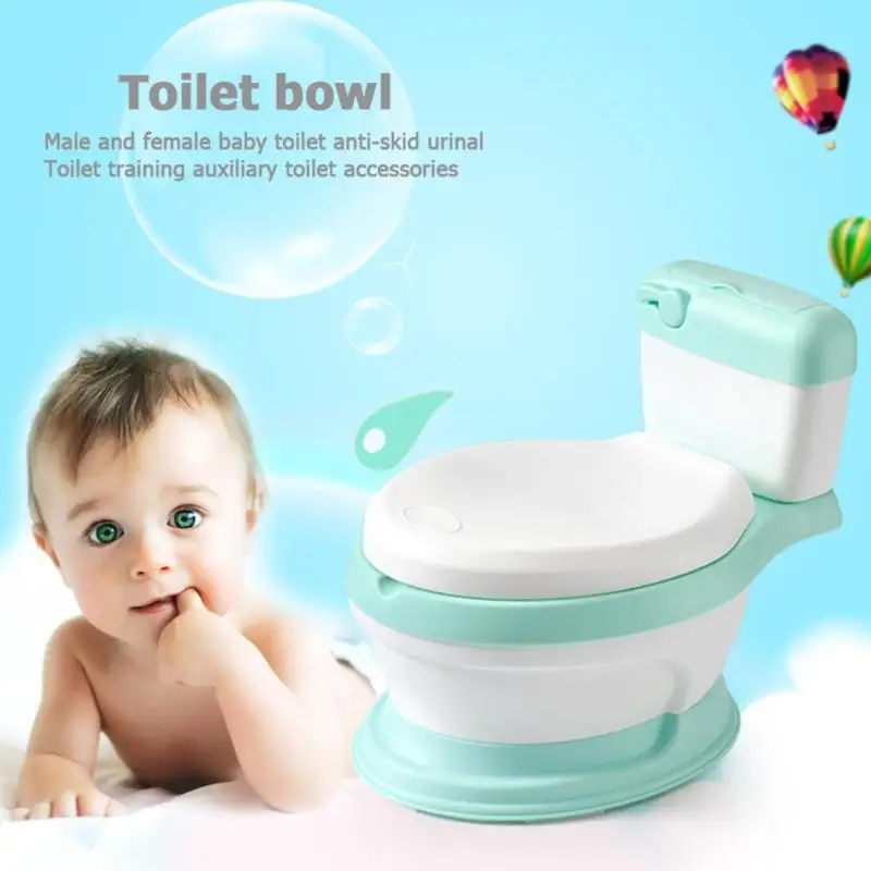 Baby Toilet Training Seat Portable Children Potty Chair Cute Urinal Pot