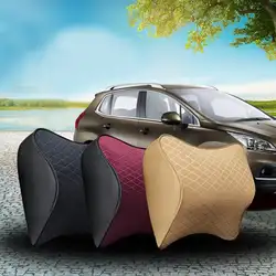 Автомобильные аксессуары головы подушка для отдыха 3D пены памяти подушка-подголовник для шеи сиденье задний Поясничный Автомобильная