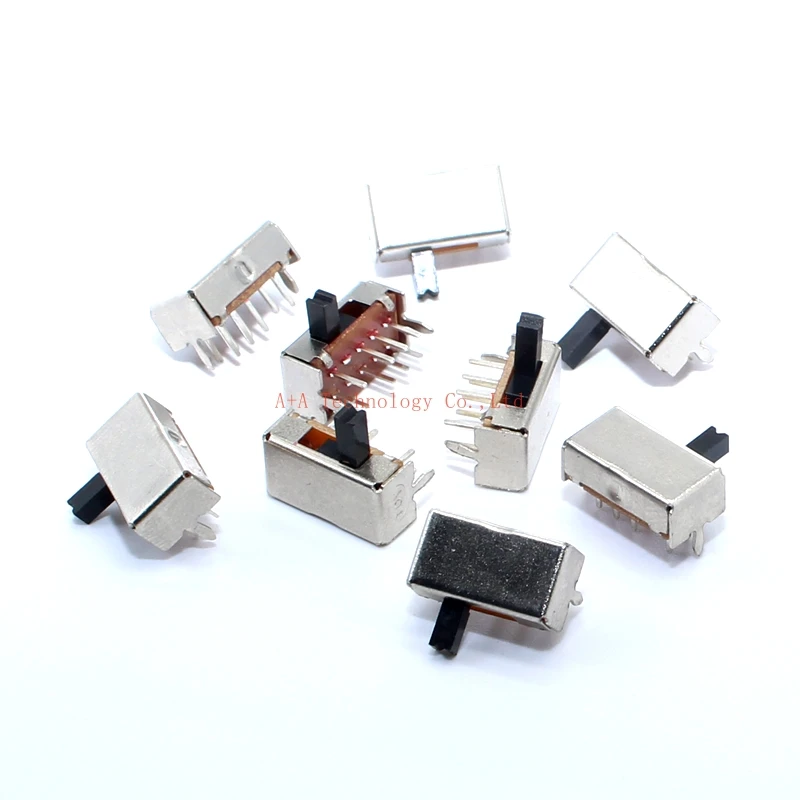 10 шт. переключатель SK22D07 2P2T 6 контактов с ручкой высотой 4 мм SK22D07VG4 | Обустройство