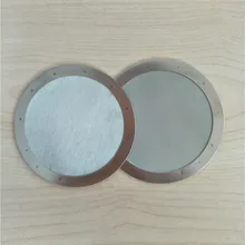 100 шт твердый из нержавеющей стали, Многоразовый моющийся сетчатый фильтр для кофе для аэропресс для кофе