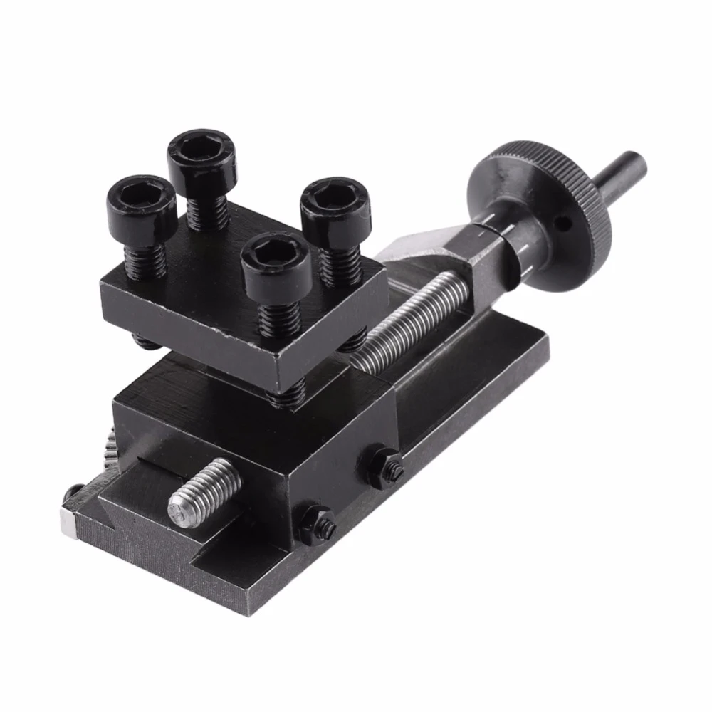 Accesorios for portaherramientas de mini torno 30 grados giratorio N//S 10154 for mini torno Herramienta de torno