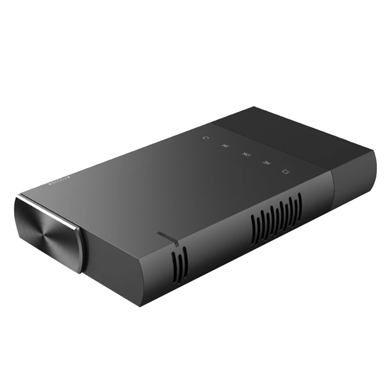 

S1 Dlp Mini Portable Projector Home Theater 5200Mah Builtin Battery Sync Wired Display For 1080P Hd With Hdmi Projects Accessory