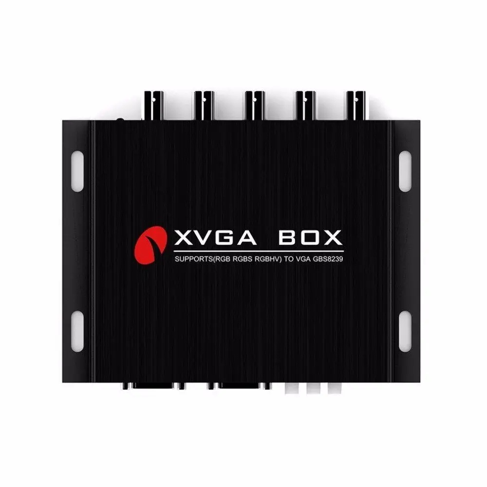 GBS 8239 XVGA коробка EGA RGB к VGA промышленный преобразователь монитор Замена 8219 rgb