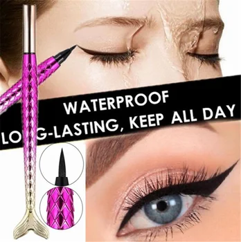 

1 Piece Black Long Lasting Mermaid Eye Liner Pencil Waterproof Eyeliner Pen Smudge-Proof Cosmetic Beauty Makeup Liquid