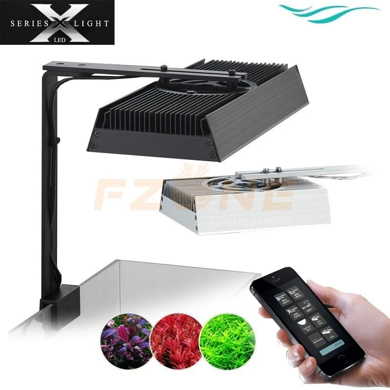 Chihiros 雑誌 X100 X0 X300 アプリバージョン Ada スタイル水族館 Led 植物 Led 照明 Bluetooth 制御スマート水族館ライト Lightings Aliexpress