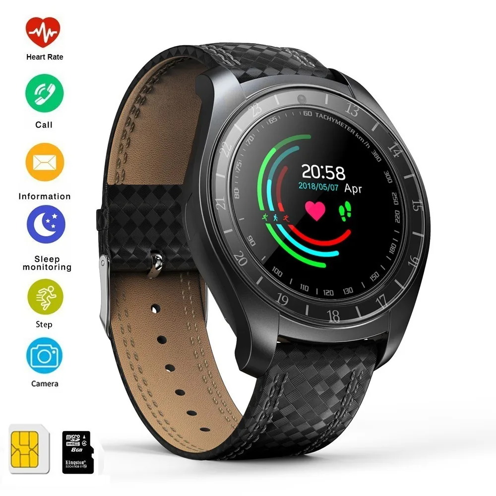 comprar COXRY Inteligente Relógio Do Esporte Homens Chamada Telefônica Do Cartão Sim Câmera Pedômetro Monitor De Freqüência Cardíaca Cinta Relojes Hombre de Música De Fibra De Carbono 2018