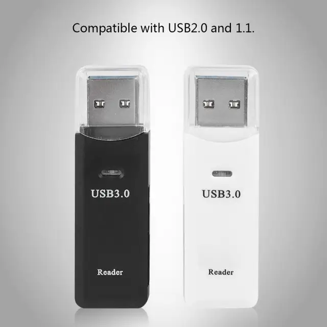 Best Offers 2 In 1 USB3.0 SD Micro SD Memory Card Reader Adapter Support TF MMC MMC-Micro for Mobile Phone Computer Laptop Best Offers 2 In 1 USB3.0 SD Micro SD Memory Card Reader Adapter Support TF MMC MMC-Micro for Mobile Phone Computer Laptop