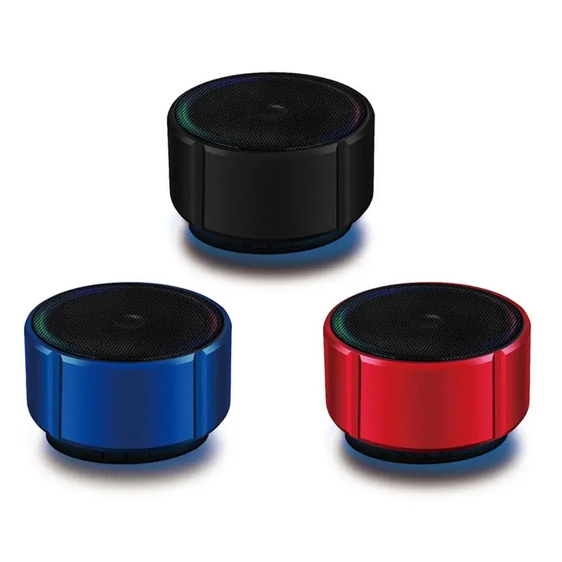 

Mini Bluetooth Speaker Wireless Bluetooth Speaker Breathing Light Bluetooth Card Cannon Speaker Breathing Light Mini FM TF Card