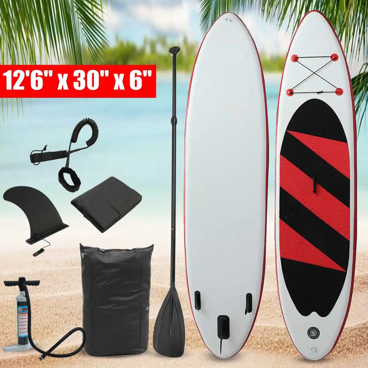 

42x100x20cm SUP Paddle Board Inflatable Stand Up Paddleboard Surfing Board Surfboard Rowing Paddle Kits