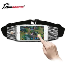 Женская Мужская поясная сумка для бега, Спортивная поясная сумка, сумка с сенсорным экраном, водонепроницаемый держатель для мобильного телефона, для телефона ниже 5,8 дюймов