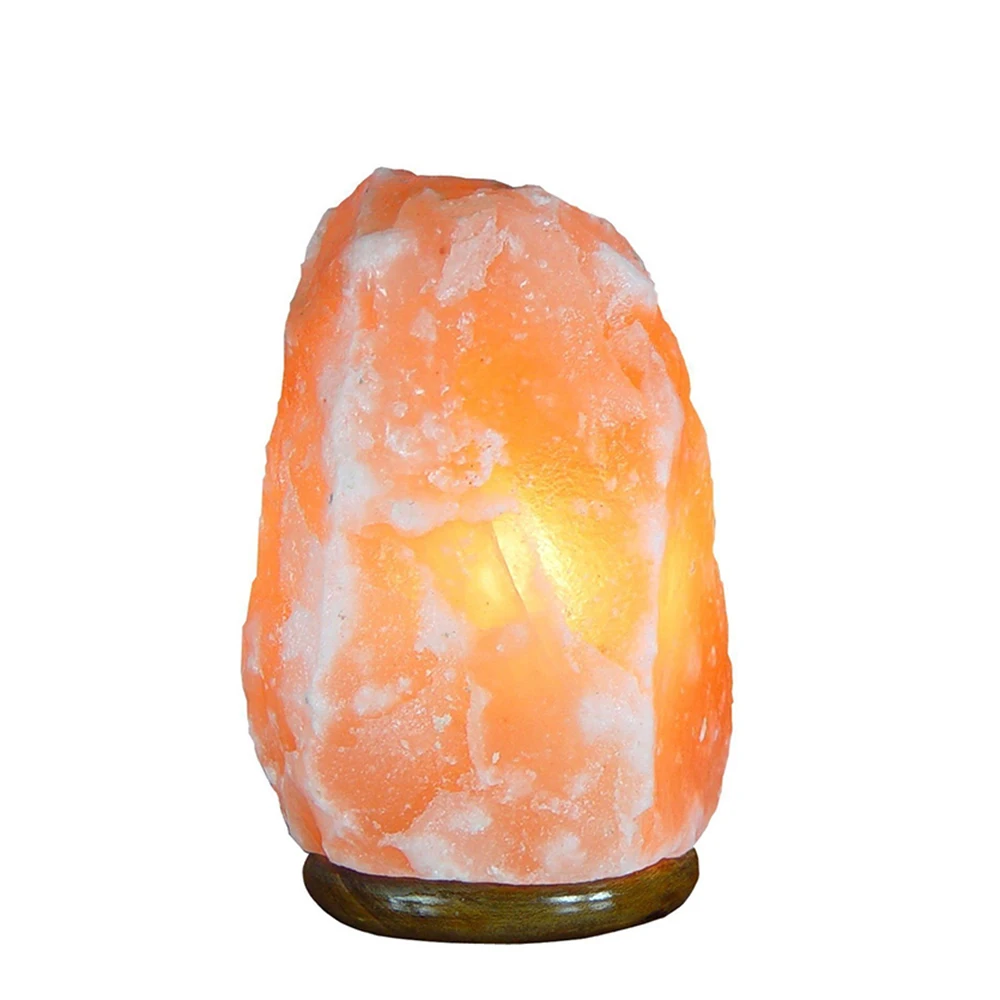 

Nature Himalayan Salt Light Rock Lamp Home Decoration Colorful Natural Crystal Salt Rock Light USB Salt Night Lamp Purifying Air