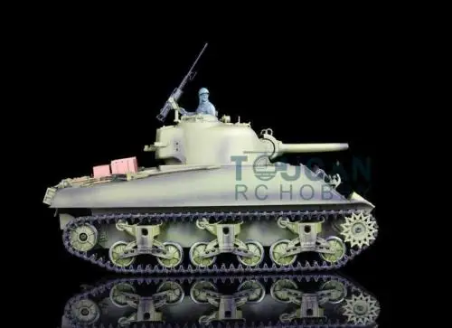 2 4G Henglong 1/16 масштаб TK 6 0 S инфракрасный боевой пластик M4A3 Sherman RTR RC Танк 3898 сталь