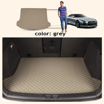 

ZHAOYANHUA Custom car Trunk mats Case for Chevrolet Cruze Malibu Sonic Trax Sail captiva leather Anti-slip carpet liner