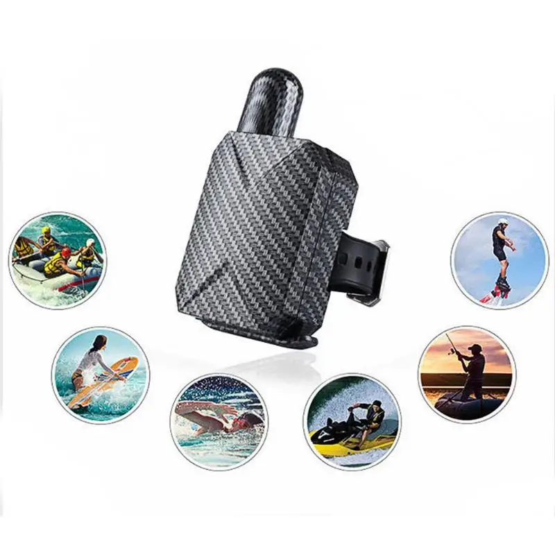 

Portable Outdoor Swim Lifesaving Bracelet Float Outdoor Swim Surf Self Rescue Wristband without Co2 Cylinder Inflatable Bladder
