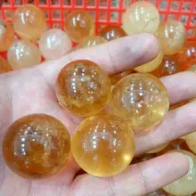 Natural Crystal Ice Island Stone Square Ball Yellow Crystal Ball Lucky Town House Degaussing Radiation Protection Array groundwater investigation using azimuthal square array method