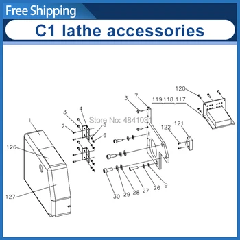 

220V&110V lathe Circuit board/Main Control Board XMT2315/SIEG C1 Speed control board/Lock Connect/Chuck Guard Microswitch