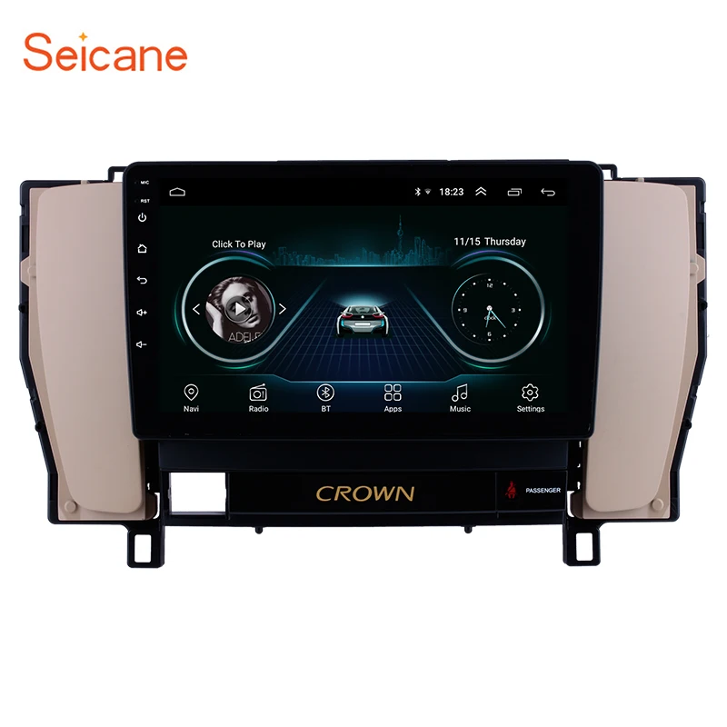 Автомагнитола Seicane на Android стерео GPS навигация для Toyota old crown 2010 2011 2012 2013 2014 2 Din
