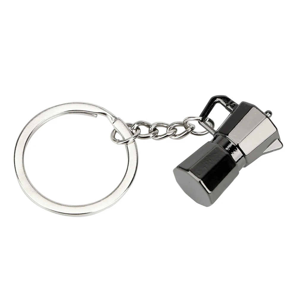 FORAUTO автомобильный брелок для ключей Moka Pot в форме брелка, креативный подарок, металлические брелки, брелок для ключей, автомобильные аксессуары, автостайлинг