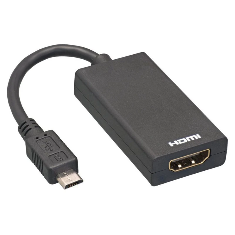 Новейший адаптер Micro-USB к HDMI для ТВ-монитора 1080 P HD аудио кабель и преобразователь видеосигнала HDMI для Samsung Huawei HTC MHL устройства