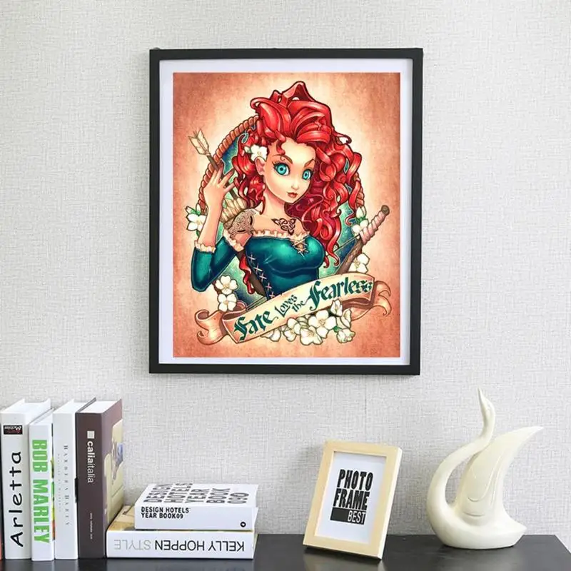 

5D DIY Full Drill Diamond Painting Beauty Cross Stitch Embroidery Kit Craft