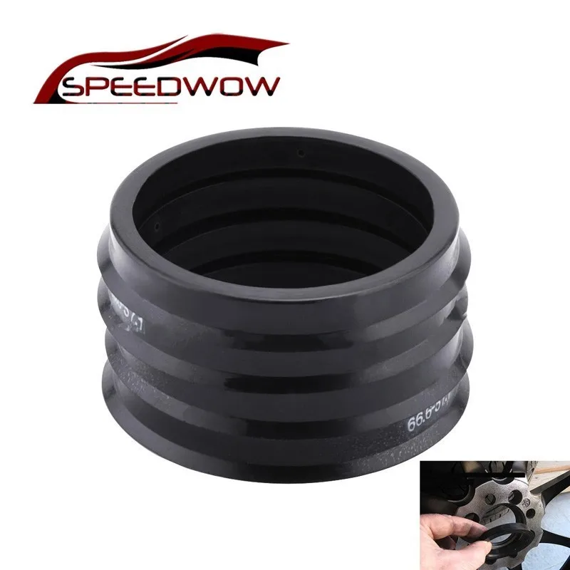 

SPEEDWOW 4PCS Wheel Hub Rings 66.6-57.1mm Car Wheel Bore Center Collar Wheel Rim Parts For AUDI VW Mercedes Car Accessories