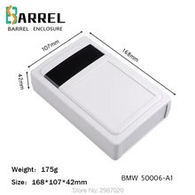 168*107*45 мм настенное крепление пластиковая коробка для электроники корпус diy Распределительная Коробка abs Электрический проект печатной платы outlet переключатель чехол