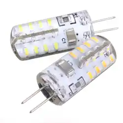 1 шт Smuxi G4 1,5 W 32 SMD 3014 Светодиодный лампы переменного тока 220 Белый/теплый белый Светодиодный лампочки кукурузы силиконовый чехол