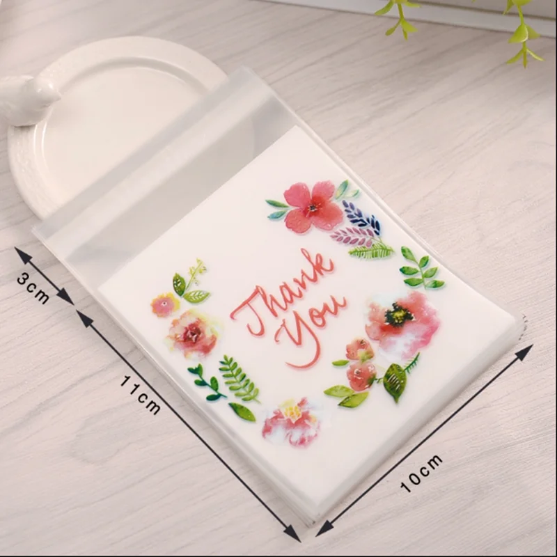 50 шт. пакеты для конфет с надписью Thank You|Подарочные сумки и упаковка| |