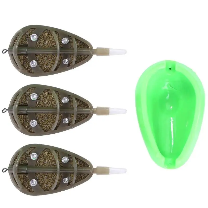 

Inline Method Feeder Mould Bait Thrower Bait plumb Set Carp Fishing Bait Holder Tool Outddor Fish Tackle Pesca Iscas Accessories