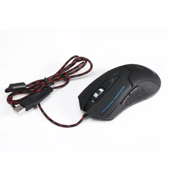 

Programmable 6 Buttons LED Optical USB Gaming Mouse Mice 3200 DPI