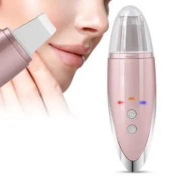 

Wireless Ultrasonic Vibration Skin Scrubber Deep Cleansing Spatula Blackhead Grease Removal Face Care