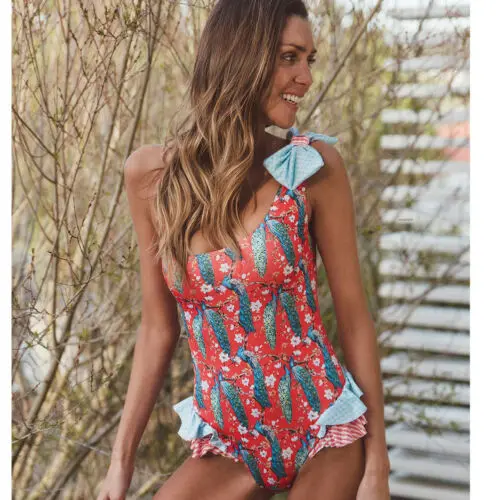 

Womens Sexy One Piece Swimsuit Push-Up Bikini Monokini Swimwear Bathing Suit