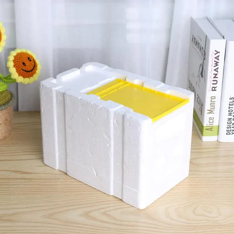 

Professional Foam Box Harvest Bee Hive Beekeeping King Box Pollination Box Beekeeping Tool Harvest Bee Hive Solid Cedar Wood