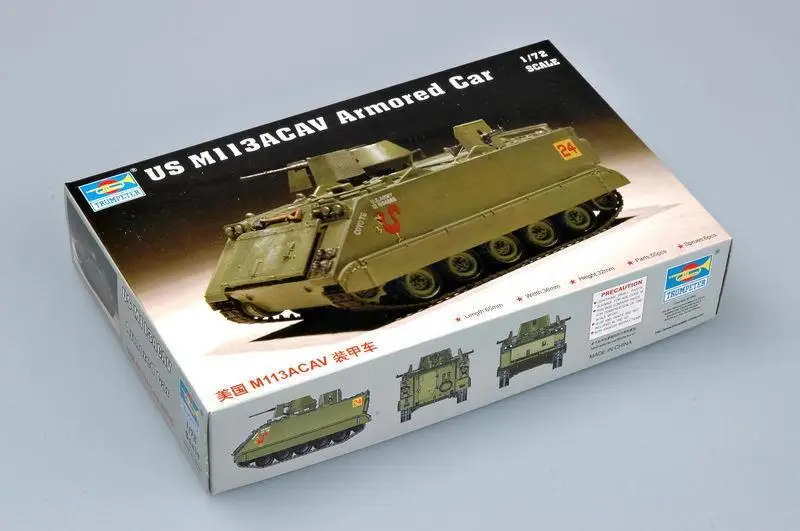 Бронированный автомобиль Trumpeter 1/72 07237 US M113ACAV | Игрушки и хобби