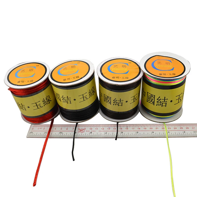 

Wire 1.5/2/2.5/3MM-230/110/80/38 Meters Long Very Slender Jewelry Line DIY Bracelet Wholesale Jade Line Cord Wholesale