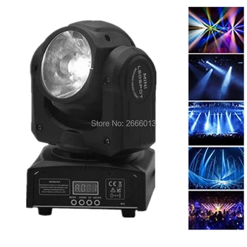 

Super Bright 60W RGBW 4in1 LED Beam Light Professional 60W LED Beam Moving Head Stage Lights Disco Bar Wedding Spot DJ Lighting