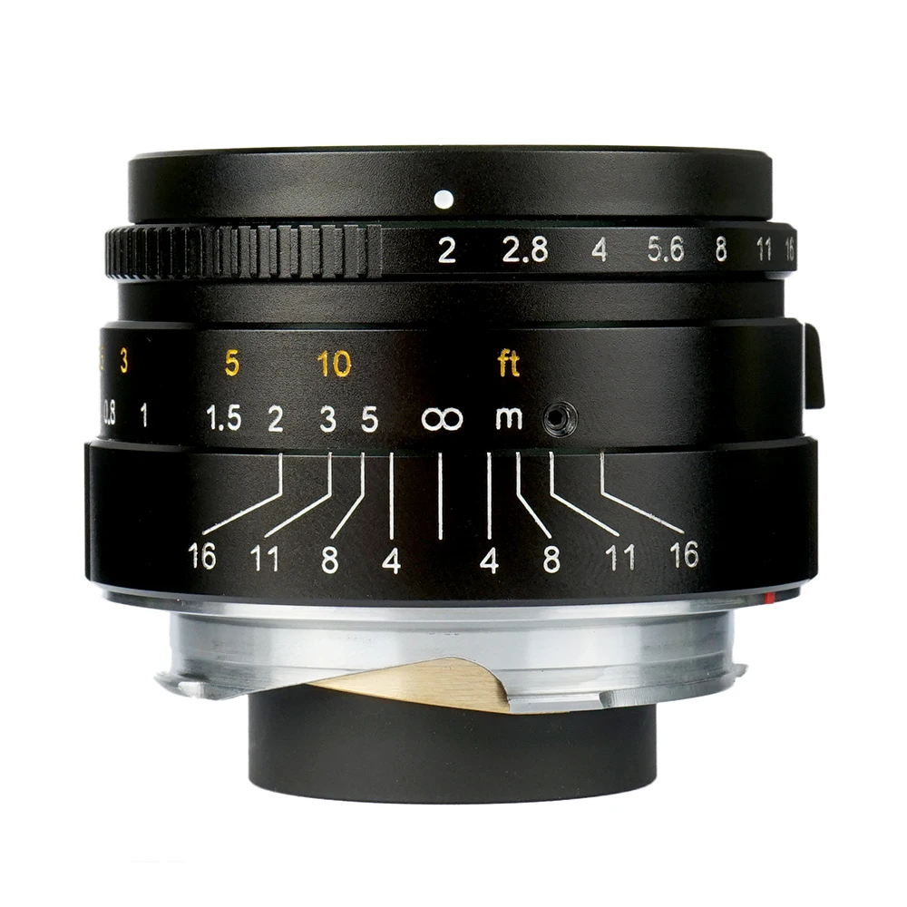 

35mm F2.0 Manual Focus Camera Lens Full Frame Large Aperture for Leica M2/3/4P/5/6/7/8/9P/10/240/240P M-Mount Mirrorless Cameras